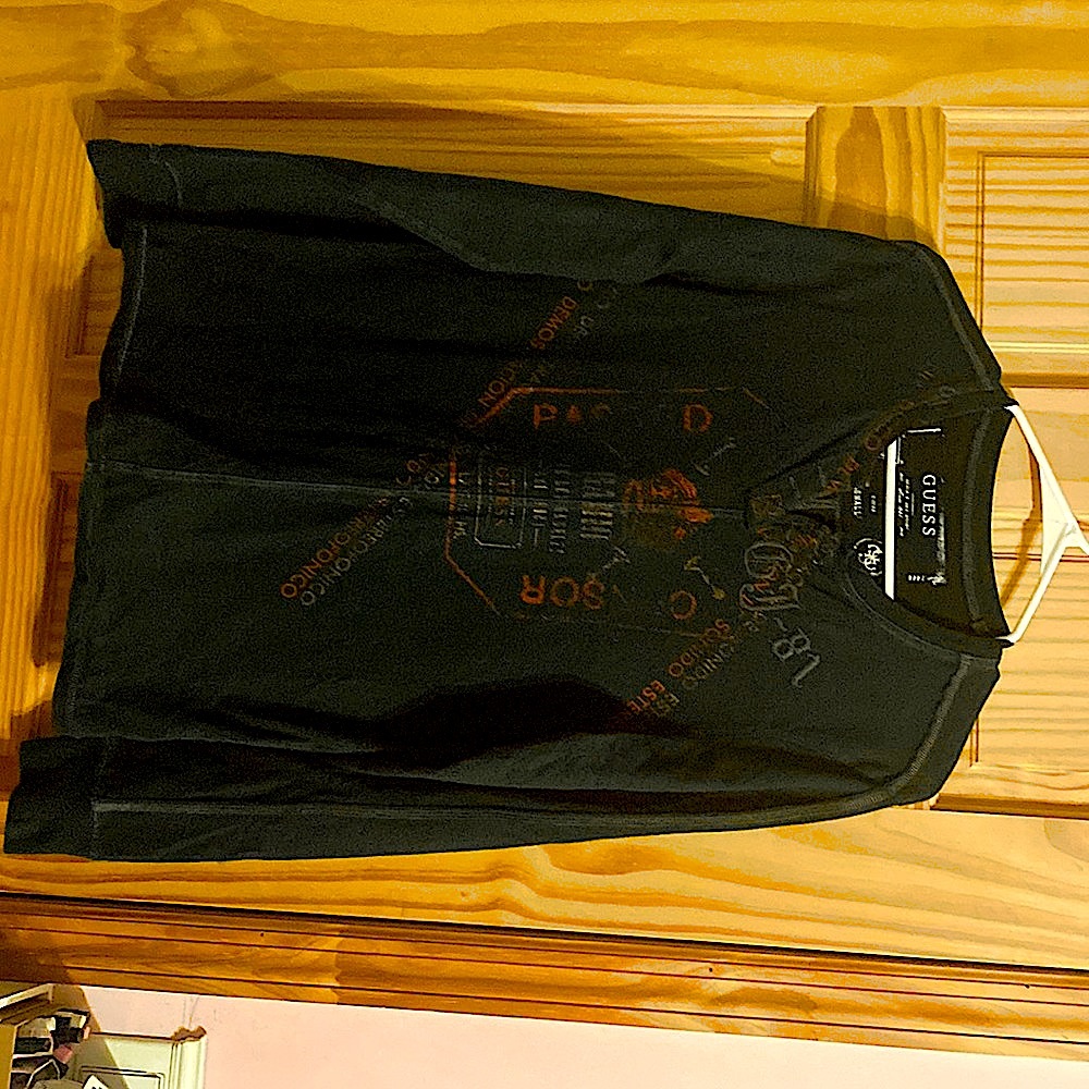 Guess men’s small long sleeve shirt.